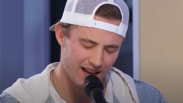 Blake Proehl auditioning for "American Idol"